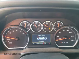 2021 Chevrolet Silverado 1500 LTZ with VIN 3GCUYGED1MG302090, listed as a Copart auction lot 47134305 with 91,830 mi miles and Salvage Title. Bid and sale history available at DreamBid. Image 9.