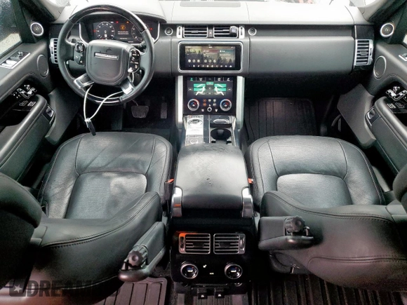2019 Land Rover Range Rover HSE with VIN SALGS2SV0KA549670, listed as a Copart auction lot 64808565 with 140,043 mi miles and Clean title. Bid and sale history available at DreamBid. Image 8.