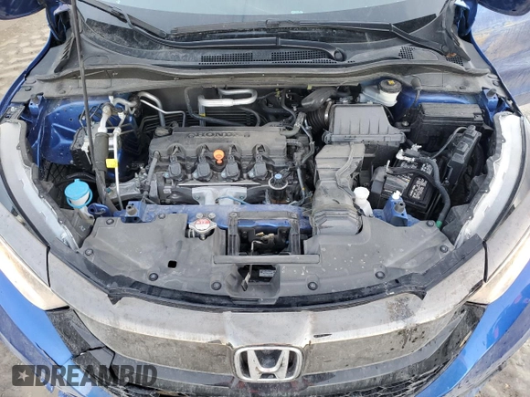 2022 Honda HR-V Sport with VIN 3CZRU6H15NM775064, listed as a Copart auction lot 88427535 with 37,959 mi miles and Salvage Title. Bid and sale history available at carsss.com. Image 13.