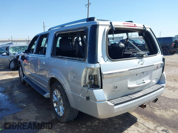 2017 Ford Expedition Max Limited with VIN 1FMJK1KTXHEA74273, listed as a IAAI auction lot 41973618 with Not provided miles and . Bid and sale history available at DreamBid. Image 3.