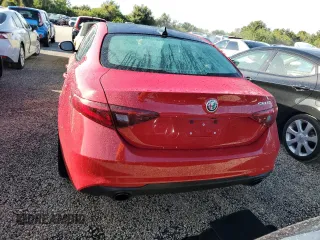 2022 Alfa Romeo Giulia Ti with VIN ZARFAMBN2N7660407, listed as a Copart auction lot 75082394 with 20,260 mi miles and Non Repairable. Bid and sale history available at carsss.com. Image 6.