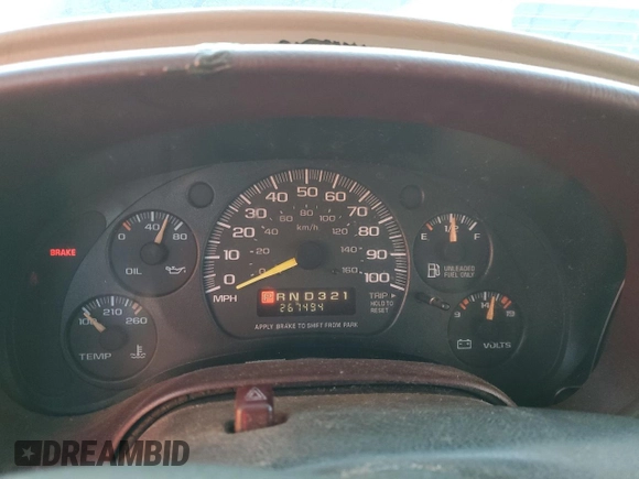 1998 GMC Safari z VIN 1GDDM19W5WB503552, wystawiony jako Copart lot #88247495 z przebiegiem 267 494 mil mil oraz Szkoda całkowita • Salvage title. Historia ofert i sprzedaży dostępna na DreamBid. Obrazek 9.