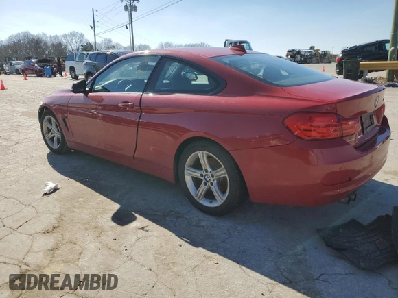 2015 BMW 4 Series 428i with VIN WBA3N3C55FK233566, listed as a Copart auction lot 45591055 with 101,161 mi miles and Salvage Title. Bid and sale history available at DreamBid. Image 2.