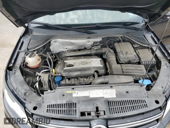 2017 Volkswagen Tiguan S with VIN WVGBV7AX8HK007434, listed as a Copart auction lot 53706165 with 164,588 mi miles and Salvage Title. Bid and sale history available at DreamBid. Image 12.
