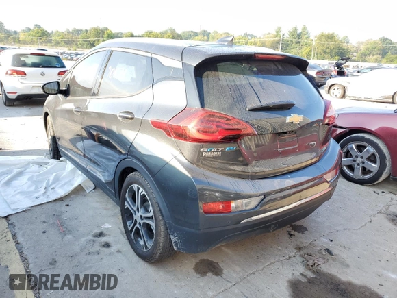 2017 Chevrolet Bolt EV Premier with VIN 1G1FX6S08H4156774, listed as a Copart auction lot 59522812 with 70,579 mi miles. Bid and sale history available at carsss.com. Image 3.