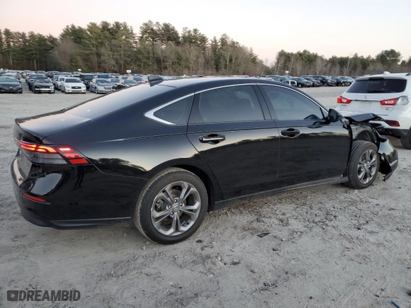 2024 Honda Accord Sedan EX with VIN 1HGCY1F34RA032584, listed as a Copart auction lot 84510534 with 10,878 mi miles and Salvage Title. Bid and sale history available at carsss.com. Image 3.