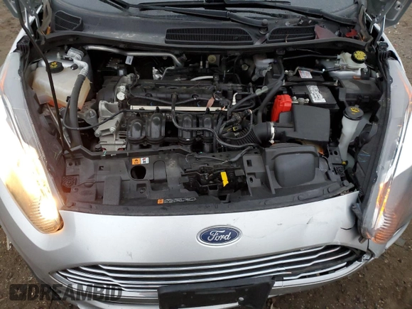 2017 Ford Fiesta SE with VIN 3FADP4BJ0HM158928, listed as a Copart auction lot 83893384 with 15,653 mi miles and Salvage Title. Bid and sale history available at DreamBid. Image 12.