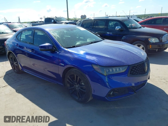 2018 Acura TLX w/A-SPEC Pkg with VIN 19UUB2F67JA003851, listed as a IAAI auction lot 42232320 with 118,072 mi miles and . Bid and sale history available at DreamBid. Image 1.