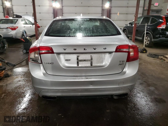 2016 Volvo S60 T5 Premier with VIN YV1612TK0G2390624, listed as a Copart auction lot 42124135 with 132,613 mi miles and Salvage Title. Bid and sale history available at carsss.com. Image 6.