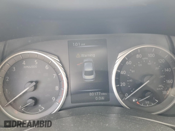 2019 Infiniti Q50 Luxe с VIN JN1EV7AR5KM551925, выставлен на аукционе Copart как лот 54117415 с пробегом 80 177 миль миль и Списание • Salvage title. История ставок и продаж доступна на DreamBid. Изображение 9.