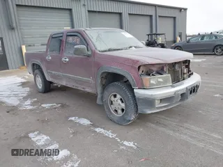 2007 Chevrolet Colorado LT w/1LT with VIN 1GCDT13E878140217, listed as a IAAI auction lot 41403848 with 153,589 mi miles. Bid and sale history available at carsss.com. Image 1.