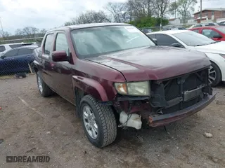 2008 Honda Ridgeline RTL with VIN 2HJYK16588H519600, listed as a IAAI auction lot 41941260 with 161,267 mi miles. Bid and sale history available at carsss.com. Image 1.