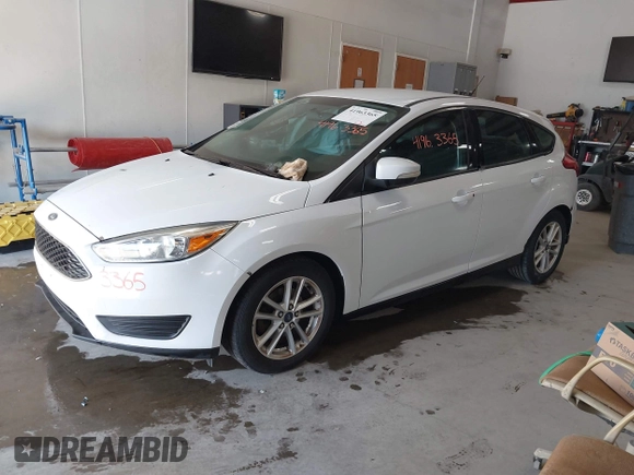 2015 Ford Focus SE with VIN 1FADP3K29FL289504, listed as a IAAI auction lot 41963365 with Not Provided miles. Bid and sale history available at carsss.com. Image 2.