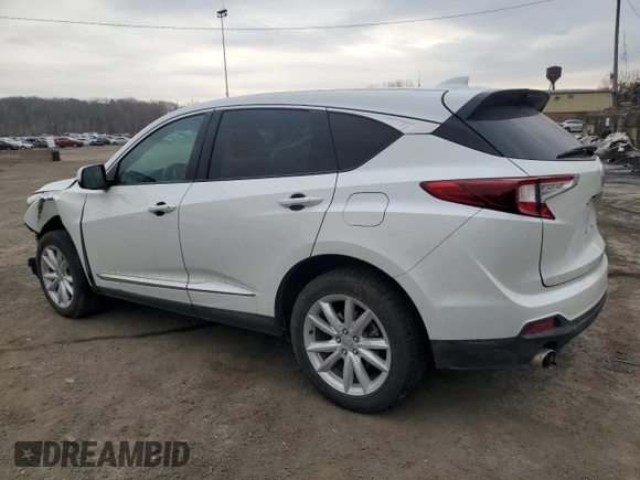 2021 Acura RDX with VIN 5J8TC2H33ML036852, listed as a Copart auction lot 47698795 with 58,960 mi miles and Salvage title. Bid and sale history available at DreamBid. Image 2.