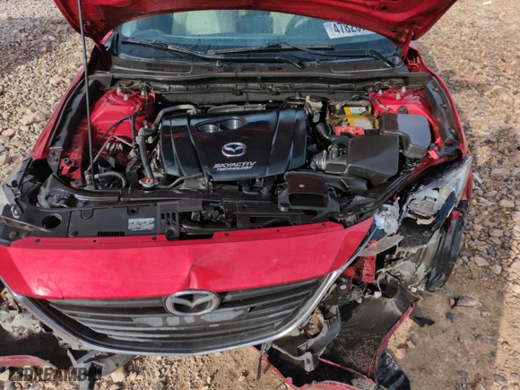 2016 Mazda Mazda3 i Sport with VIN 3MZBM1U72GM319706, listed as a Copart auction lot 47820785 with 131,239 mi miles and Salvage Title. Bid and sale history available at carsss.com. Image 11.