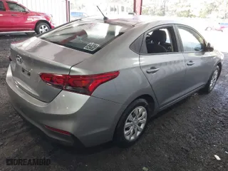 2022 Hyundai Accent SE with VIN 3KPC24A66NE179564, listed as a IAAI auction lot 40521649 with 36,685 mi miles. Bid and sale history available at carsss.com. Image 4.