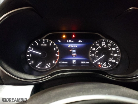 2017 Nissan Maxima SV with VIN 1N4AA6AP5HC444538, listed as a Copart auction lot 51434805 with 70,019 mi miles and Salvage Title. Bid and sale history available at carsss.com. Image 9.