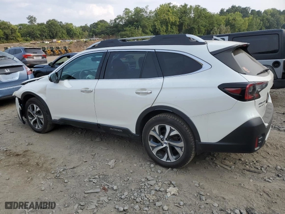 2021 Subaru Outback Touring with VIN 4S4BTAPC1M3136188, listed as a Copart auction lot 66698174 with 65,704 mi miles and Salvage Title. Bid and sale history available at carsss.com. Image 2.
