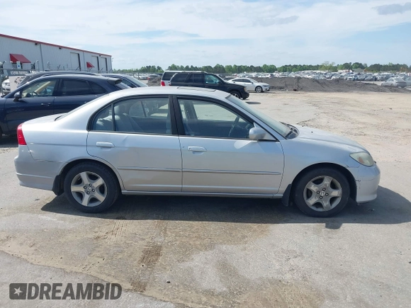 2004 Honda Civic EX with VIN 2HGES26754H527762, listed as a IAAI auction lot 42080420 with 195,060 mi miles and . Bid and sale history available at DreamBid. Image 16.