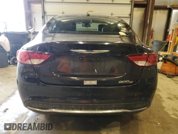 2015 Chrysler 200 C with VIN 1C3CCCCB1FN549631, listed as a Copart auction lot 53673485 with 136,106 mi miles and Clean Title. Bid and sale history available at DreamBid. Image 6.