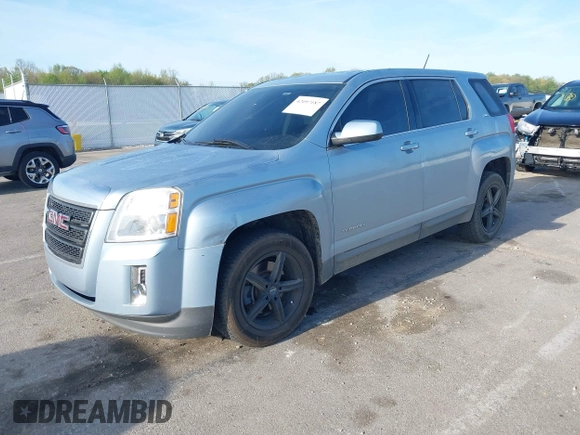 2015 GMC Terrain SLE z VIN 2GKALMEK3F6277937, wystawiony jako IAAI lot #42097187 z przebiegiem 94 420 mil mil oraz . Historia ofert i sprzedaży dostępna na DreamBid. Obrazek 2.