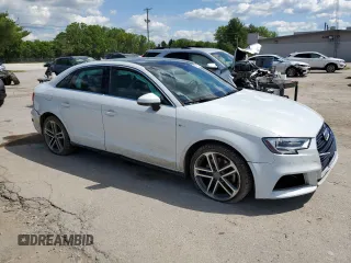2017 Audi A3 Sedan Premium Plus with VIN WAUJ8GFF7H1006110, listed as a Copart auction lot 57037504 with 176,660 mi miles and Salvage Title. Bid and sale history available at carsss.com. Image 4.