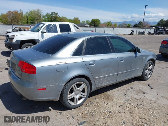 2006 Audi A4 2.0T with VIN WAUDF78E06A256549, listed as a IAAI auction lot 42072431 with 188,805 mi miles. Bid and sale history available at carsss.com. Image 4.