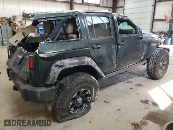 2012 Jeep Wrangler Unlimited Rubicon with VIN 1C4HJWFG4CL119390, listed as a Copart auction lot 60026425 with 305,189 mi miles and Salvage title. Bid and sale history available at DreamBid. Image 3.