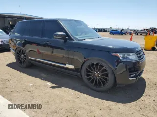 2015 Land Rover Range Rover Supercharged with VIN SALGS2TF1FA215158, listed as a Copart auction lot 60227065 with 97,737 mi miles and Clean title. Bid and sale history available at DreamBid. Image 4.