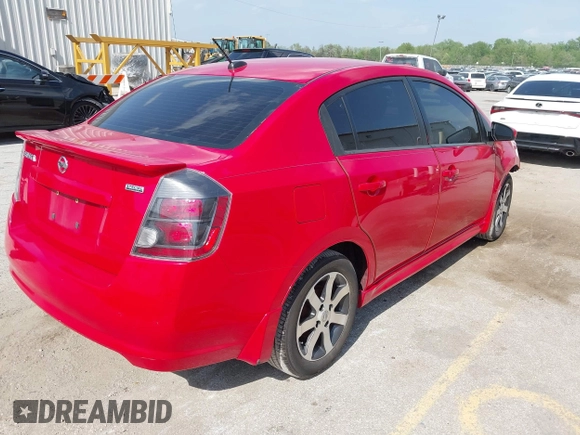 2012 Nissan Sentra S with VIN 3N1AB6AP2CL647006, listed as a IAAI auction lot 42282745 with 80,937 mi miles and . Bid and sale history available at DreamBid. Image 4.