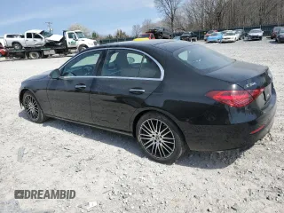 2024 Mercedes-Benz C 300 with VIN W1KAF4GB2RR237847, listed as a Copart auction lot 49126015 with 1,223 mi miles and Salvage Title. Bid and sale history available at DreamBid. Image 2.