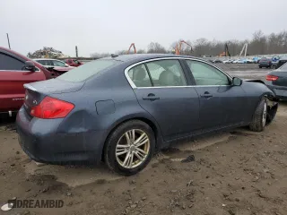 2012 Infiniti G37 Sedan x with VIN JN1CV6AR7CM977909, listed as a Copart auction lot 81974923 with 0 mi miles and Salvage Title. Bid and sale history available at carsss.com. Image 3.