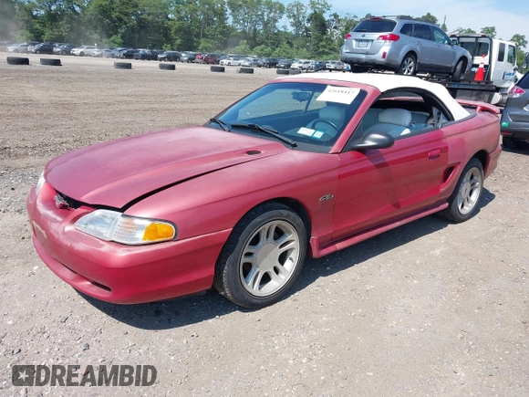 1996 Ford Mustang GT with VIN 1FALP45X1TF202228, listed as a IAAI auction lot 42618417 with 112,789 mi miles and . Bid and sale history available at DreamBid. Image 2.