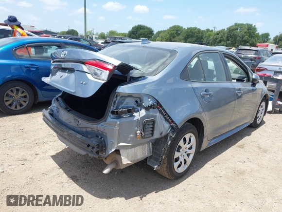 2024 Toyota Corolla LE с VIN 5YFB4MDE4RP181701, выставлен на аукционе IAAI как лот 42514435 с пробегом 29 404 миль миль и . История ставок и продаж доступна на DreamBid. Изображение 4.