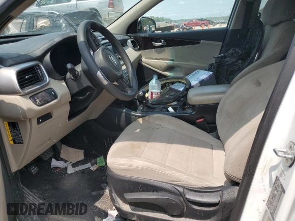 2017 Kia Sorento LX with VIN 5XYPG4A50HG201866, listed as a Copart auction lot 59522785 with Not provided miles and Clean title. Bid and sale history available at DreamBid. Image 7.