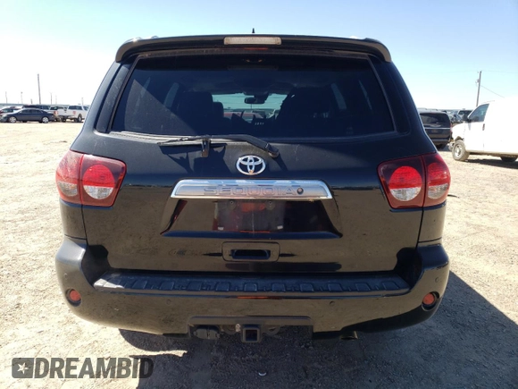 2019 Toyota Sequoia Platinum with VIN 5TDDY5G11KS166047, listed as a Copart auction lot 52504674 with 40,393 mi miles. Bid and sale history available at carsss.com. Image 6.