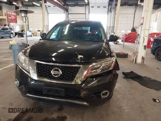 2016 Nissan Pathfinder S with VIN 5N1AR2MNXGC630771, listed as a IAAI auction lot 40825523 with 106,051 mi miles and . Bid and sale history available at DreamBid. Image 13.
