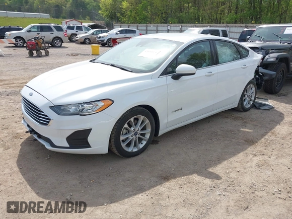 2019 Ford Fusion Hybrid SE with VIN 3FA6P0LU6KR267365, listed as a IAAI auction lot 42030525 with 95,401 mi miles. Bid and sale history available at carsss.com. Image 17.