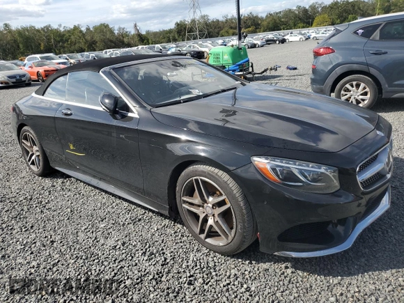 2017 Mercedes-Benz S 550 with VIN WDDXK8CB9HA025415, listed as a Copart auction lot 76422904 with Not Provided miles and Salvage Title. Bid and sale history available at DreamBid. Image 4.