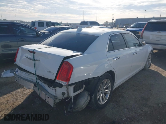 2017 Chrysler 300 C with VIN 2C3CCAEG7HH596512, listed as a IAAI auction lot 41360871 with 139,729 mi miles and . Bid and sale history available at DreamBid. Image 4.