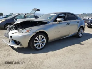 2015 Lexus IS 250 with VIN JTHBF1D27F5047593, listed as a Copart auction lot 59403105 with 166,714 mi miles and Salvage title. Bid and sale history available at DreamBid. Image 1.