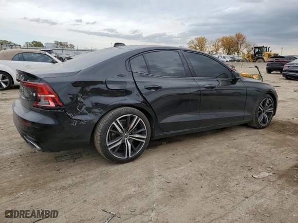 2020 Volvo S60 R-Design with VIN 7JRA22TM6LG038242, listed as a Copart auction lot 77043984 with 103,382 mi miles and Salvage Title. Bid and sale history available at carsss.com. Image 3.