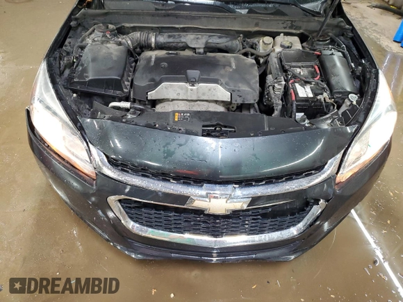 2015 Chevrolet Malibu LS with VIN 1G11B5SL1FF137823, listed as a Copart auction lot 49965425 with 109,809 mi miles and Salvage Title. Bid and sale history available at DreamBid. Image 11.