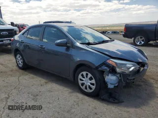 2016 Toyota Corolla L with VIN 2T1BURHE5GC514119, listed as a Copart auction lot 56582025 with 87,549 mi miles and Salvage title. Bid and sale history available at DreamBid. Image 4.