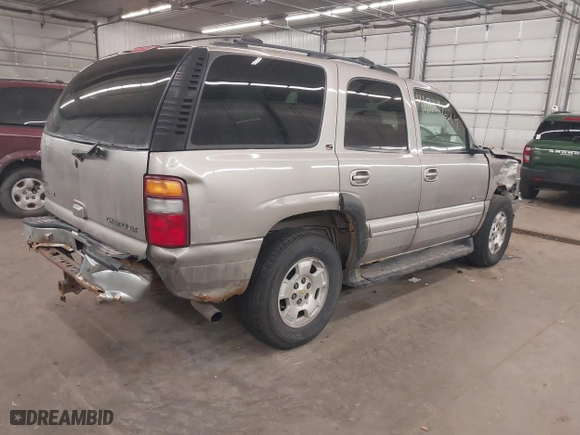2001 Chevrolet Tahoe LS with VIN 1GNEK13T31J122690, listed as a IAAI auction lot 41824624 with 1 mi miles. Bid and sale history available at carsss.com. Image 4.