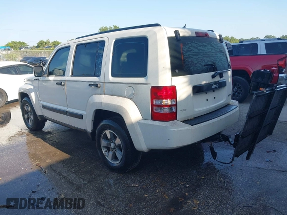 2008 Jeep Liberty Sport with VIN 1J8GP28K88W221584, listed as a IAAI auction lot 42025565 with 198,648 mi miles and . Bid and sale history available at DreamBid. Image 3.