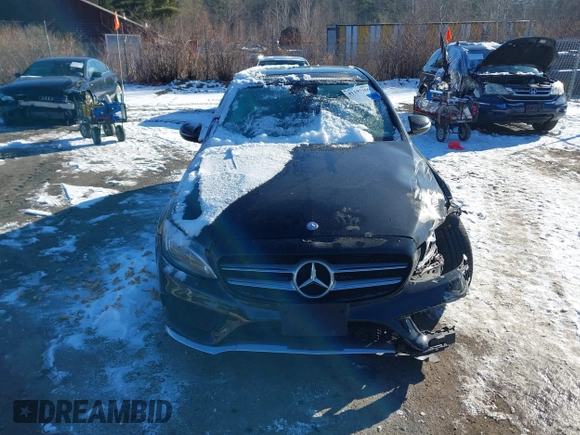 2016 Mercedes-Benz C 300 Luxury with VIN WDDWF4KB1GR142724, listed as a IAAI auction lot 41197366 with 75,309 mi miles and . Bid and sale history available at carsss.com. Image 12.