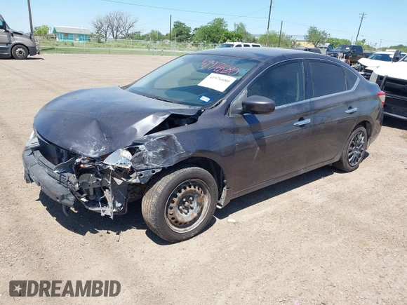 2014 Nissan Sentra SV with VIN 3N1AB7AP2EL692407, listed as a IAAI auction lot 41976680 with 140,788 mi miles and . Bid and sale history available at DreamBid. Image 2.