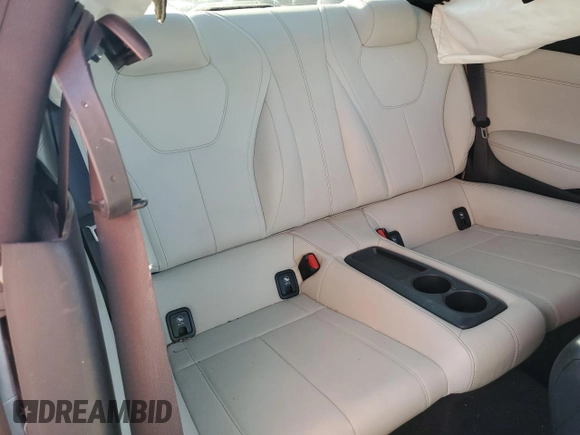 2018 Infiniti Q60 Luxe with VIN JN1EV7EL8JM390331, listed as a Copart auction lot 57862095 with 54,676 mi miles and Salvage title. Bid and sale history available at DreamBid. Image 10.