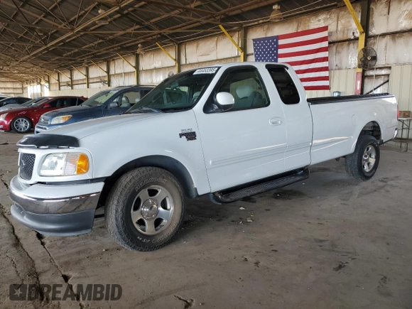 2003 Ford F-150 XL with VIN 1FTRX17L13NB49209, listed as a Copart auction lot 44453395 with 145,262 mi miles and Salvage Title. Bid and sale history available at carsss.com. Image 1.